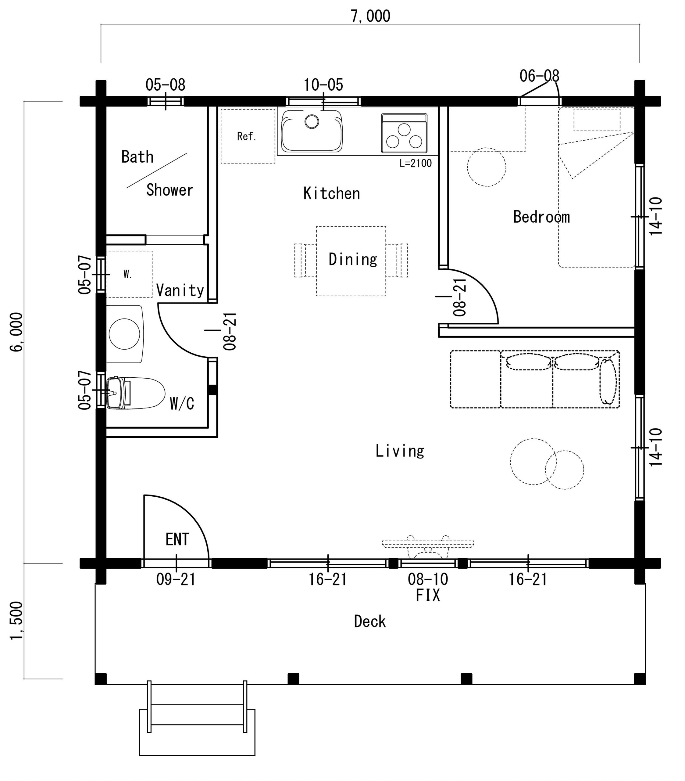 AU-RX-S-42-E floor plan 1
