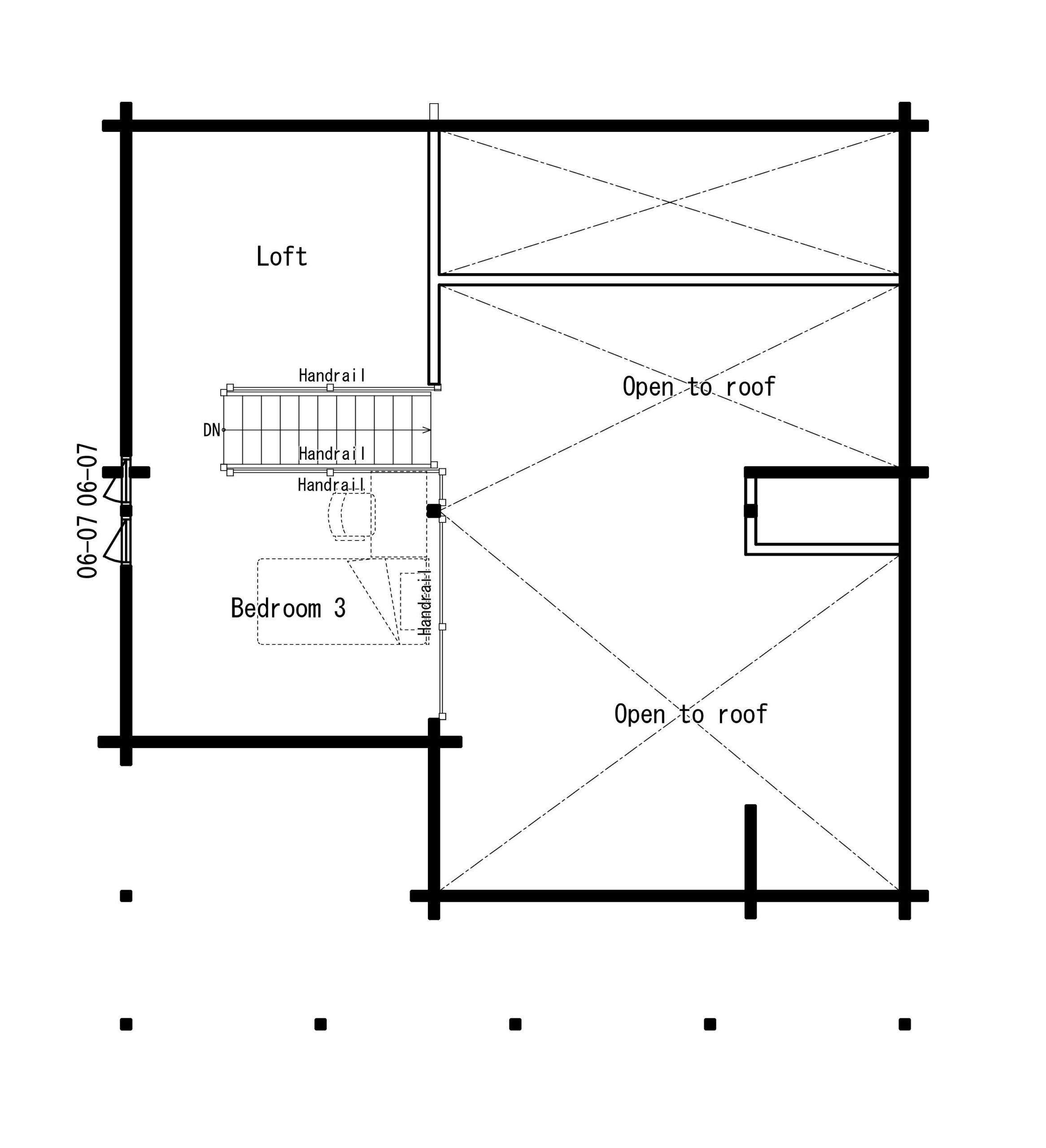 AU-RX-S-78-E Loft floor plan 2
