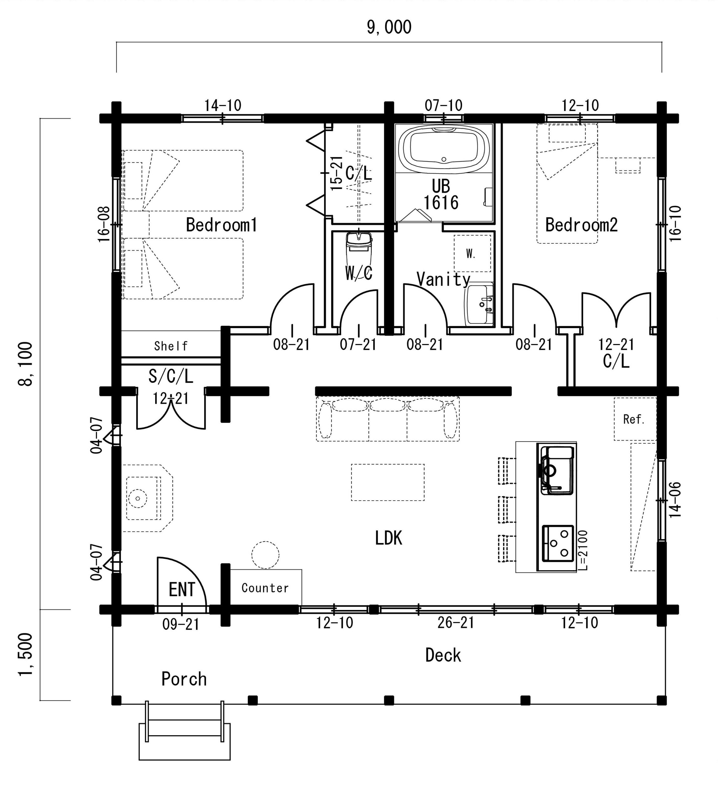 AU-RX-S-75 floor plan 6