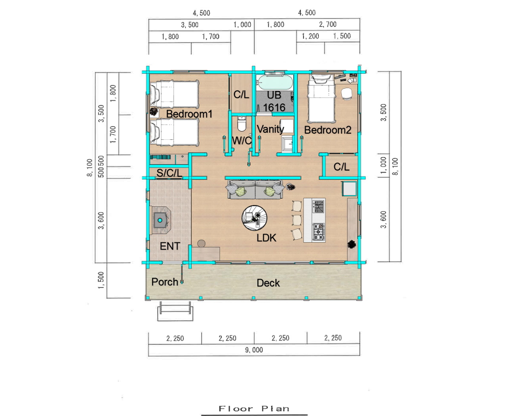 AU-RX-S-75 floor plan 5